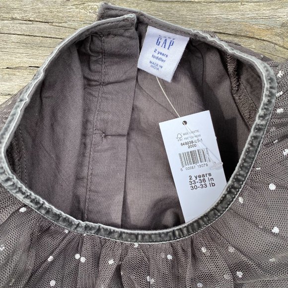 BabyGap Toddler Glitter Tiered Dress 2T - Picture 8 of 15